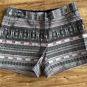 Artisan Ny Black and White Patterned Shorts